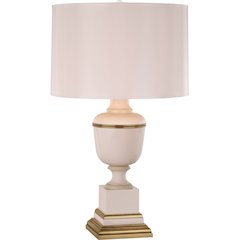 Annika Accent Lamp in Blush Lacquered Paint Color