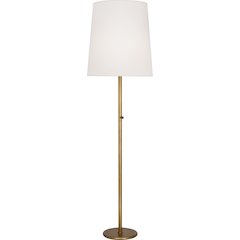 Rico Espinet Buster Floor Lamp in Aged Brass Color