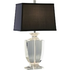 Artemis Accent Lamp in Clear Crystal Color