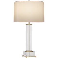 Williamsburg Finnie Table Lamp in Modern Brass Color