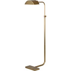 Koleman Floor Lamp in Aged Brass Color