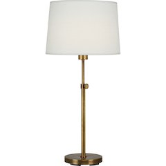 Koleman Table Lamp in Aged Brass Color