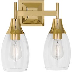 Grace Wall Sconce in Modern Brass Color