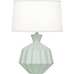 Matte Celadon Orion Accent Lamp in Matte Celadon Glazed Ceramic Color