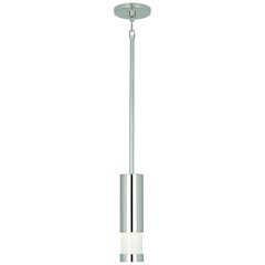 Peek Pendant in Polished Aluminum Color