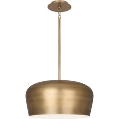 Rico Espinet Bumper Pendant in Warm Brass Color