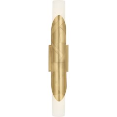 Michael Berman Brut Wall Sconce in Modern Brass Color