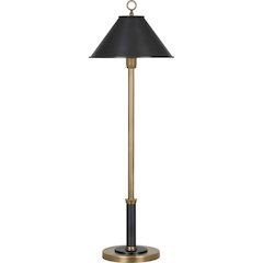 Aaron Table Lamp in Warm Brass Color