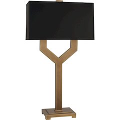 Valerie Table Lamp in Vintage Brass Color