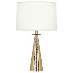 Dal Accent Lamp in Modern Brass Color