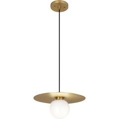 Dal Pendant in Modern Brass Color