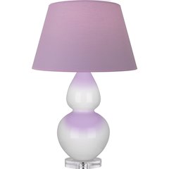 Lily Double Gourd Table Lamp in Lily Glazed Ceramic Color