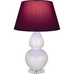 Lily Double Gourd Table Lamp in Lily Glazed Ceramic Color