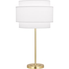 Decker Table Lamp in Modern Brass Color