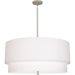 Decker Pendant in Polished Nickel Color