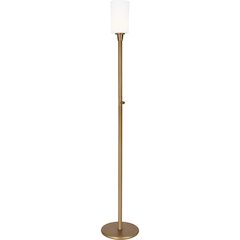 Rico Espinet Nina Torchiere in Aged Brass Color
