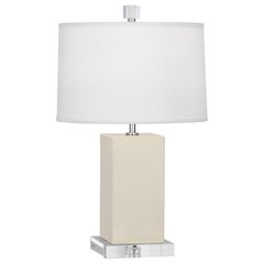 Bone Harvey Accent Lamp in Bone Glazed Ceramic Color