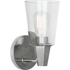 Wheatley Wall Sconce in Polished Chrome Color