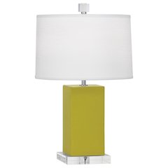 Citron Harvey Accent Lamp in Citron Glazed Ceramic Color