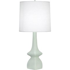 Celadon Jasmine Table Lamp in Celadon Glazed Ceramic Color