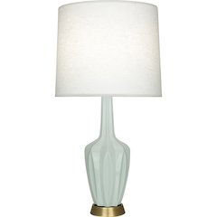 Celadon Emma Table Lamp in Celadon Glazed Ceramic Color