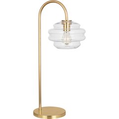Horizon Table Lamp in Modern Brass Color