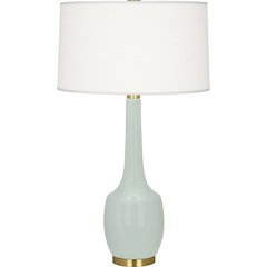 Celadon Delilah Table Lamp in Celadon Glazed Ceramic Color