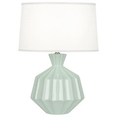 Celadon Orion Accent Lamp in Celadon Glazed Ceramic Color
