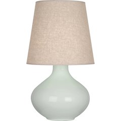 Celadon June Table Lamp in Celadon Glazed Ceramic Color