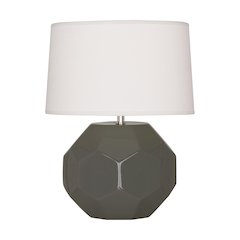 Ash Franklin Accent Lamp in Ash Glazed Ceramic Color
