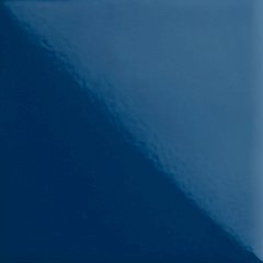 Cobalt Small Double Gourd Accent Lamp in Cobalt Glazed Ceramic Color