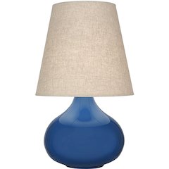 Cobalt June Accent Lamp in Cobalt Glazed Ceramic Color