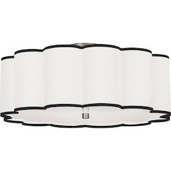 Axis Flushmount in Blackened Antique Nickel Color
