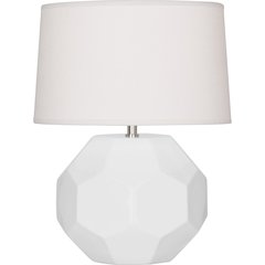 Daisy Franklin Accent Lamp in Daisy Glazed Ceramic Color