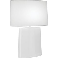 Daisy Victor Table Lamp in Daisy Glazed Ceramic Color