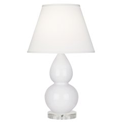 Daisy Small Double Gourd Accent Lamp in Daisy Glazed Ceramic Color