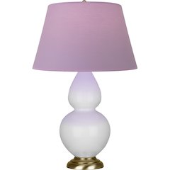 Daisy Double Gourd Table Lamp in Daisy Glazed Ceramic Color
