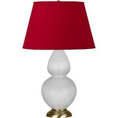 Daisy Double Gourd Table Lamp in Daisy Glazed Ceramic Color