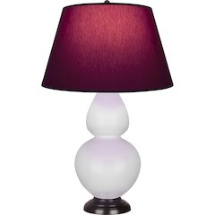 Daisy Double Gourd Table Lamp in Daisy Glazed Ceramic Color