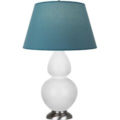 Daisy Double Gourd Table Lamp in Daisy Glazed Ceramic Color