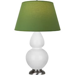 Daisy Double Gourd Table Lamp in Daisy Glazed Ceramic Color