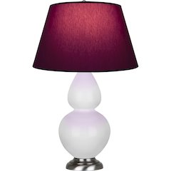 Daisy Double Gourd Table Lamp in Daisy Glazed Ceramic Color