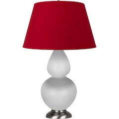Daisy Double Gourd Table Lamp in Daisy Glazed Ceramic Color