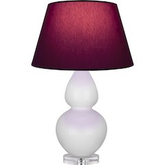Daisy Double Gourd Table Lamp in Daisy Glazed Ceramic Color