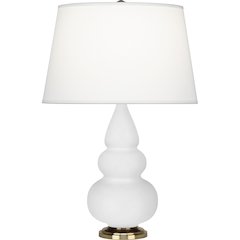 Daisy Small Triple Gourd Accent Lamp in Daisy Glazed Ceramic Color