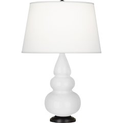 Daisy Small Triple Gourd Accent Lamp in Daisy Glazed Ceramic Color