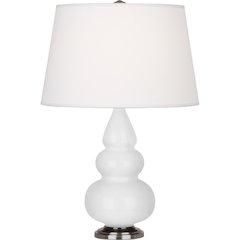 Daisy Small Triple Gourd Accent Lamp in Daisy Glazed Ceramic Color