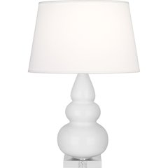 Daisy Small Triple Gourd Accent Lamp in Daisy Glazed Ceramic Color