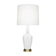 Daisy Emma Accent Lamp in Daisy Glazed Ceramic Color