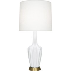 Daisy Emma Table Lamp in Daisy Glazed Ceramic Color